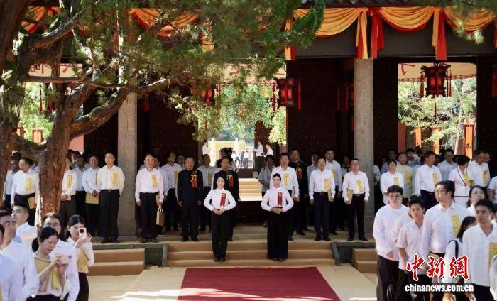 皇冠信用網登3出租_孔子诞辰2576年祭祀典礼在浙江衢州举行 南北联动祭先圣